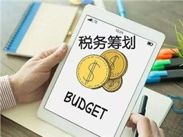 税务筹划